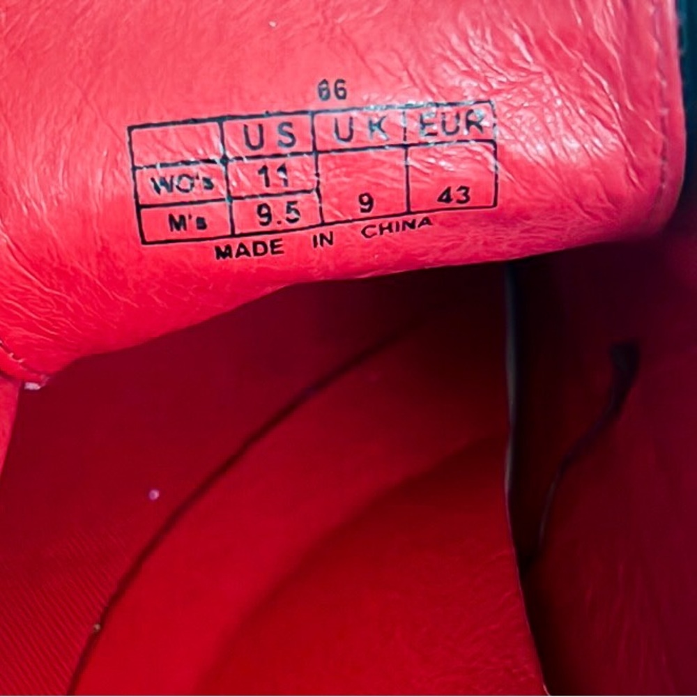 PF Flyers Brogue Men’s Black Leather Wingtip Sneakers Mens Sz 9.5 Womens Sz 11 - Picture 13 of 14